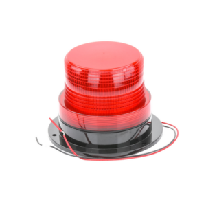 Burbuja Brillante de Larga Vida Útil, con 8 LEDs Color Rojo, Domo Rojo - Imagen 4