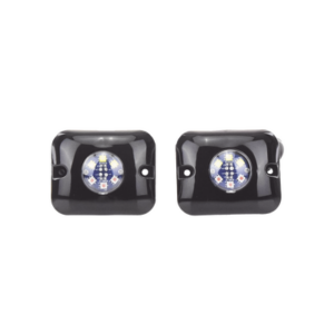 Estrobos Ocultos de 6 LED, Color ámbar / claro