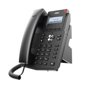 Teléfono IP empresarial para 2 lineas SIP con pantalla LCD,  Puertos Gigabit, Códec Opus, conferencia de 3 vías, PoE. - Imagen 3