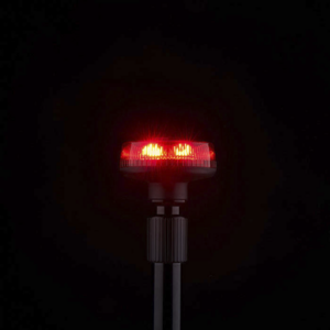 Luz telescópica Ultra Brillante Para Motocicleta, 9 LED, Color Rojo - Imagen 4