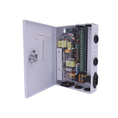 Fuente de poder profesional 11-15 V / 9 canales / 16 A / Hasta 1.8 Amperes por Salida / Protección Contra OV, OC, SC, / Filtro de Ruido por Canal - Imagen 8