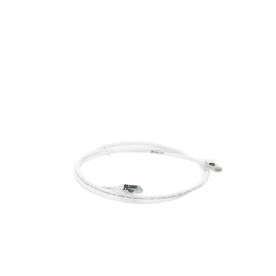 Patch Cord Z-MAX Cat6A S/FTP, CM/LS0H, 5ft, Color Blanco, Versión Bulk (Sin Empaque Individual) - Imagen 2